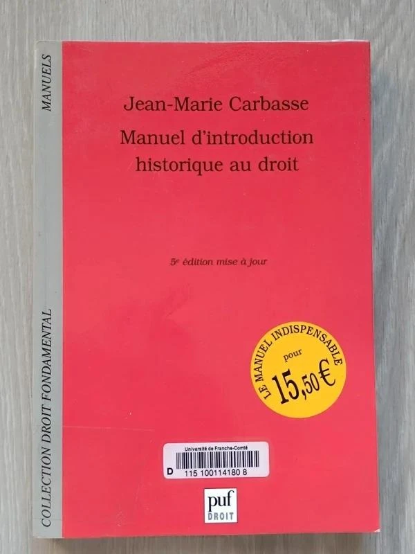 Manual de introducción histórica al derecho – photo 3